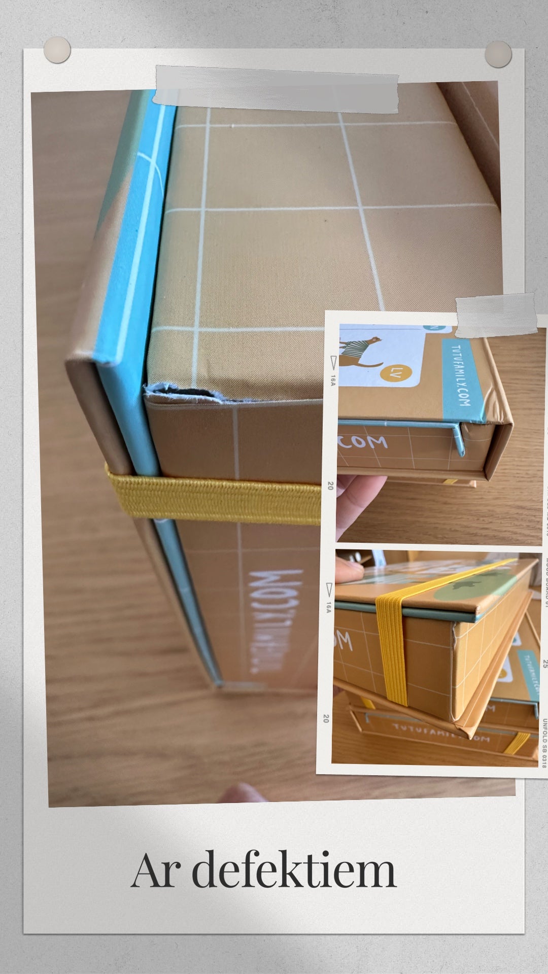 Magnētiskais alfabēts ar defektiem