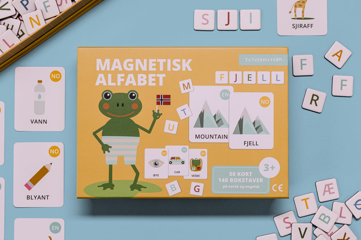 Magnetisk Alfabet NO/EN