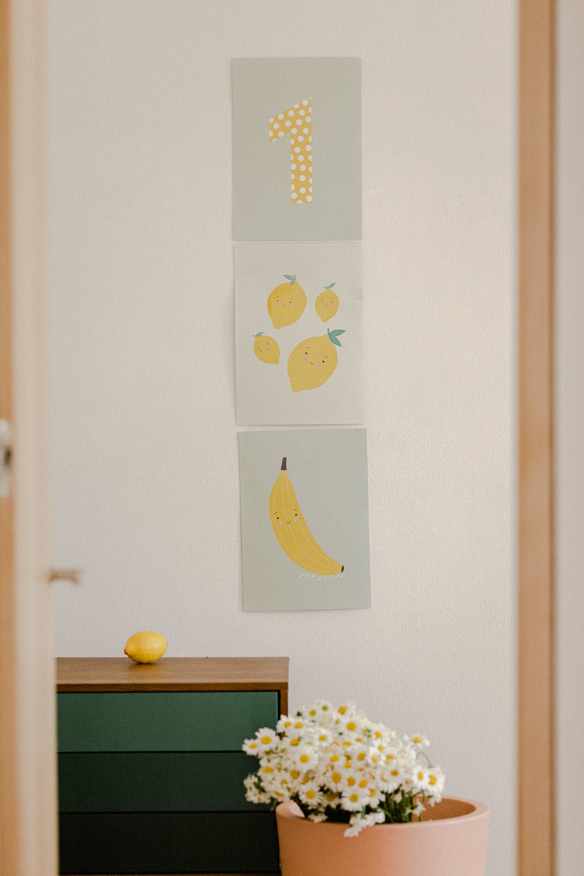 Plakātu komplekts - Yellow